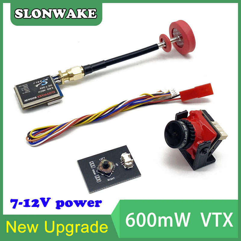 Rc Transmitter - 5.8G 48CH 600 mW ayarlanabilir VTX-CAM