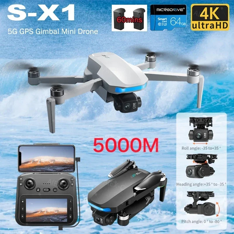 Drone X1 Rc - S-X1 Mini Drone 8K Profesyonel 3