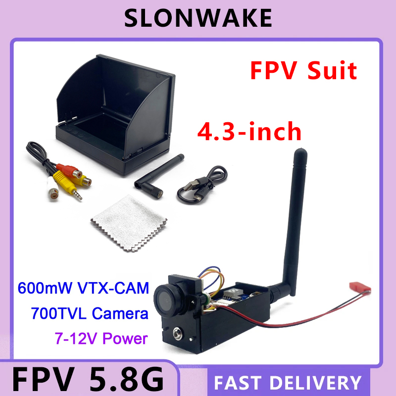 Drone Rc Camera - SLONWAKE FPV 5.8G 600 mW ayarlanabilir