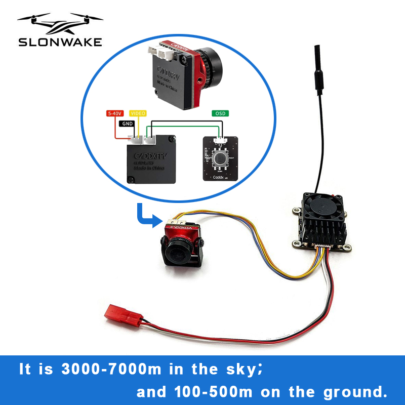 Rc Transmitter - Uzun Menzilli 5.8Ghz 2W FPV Kablosuz