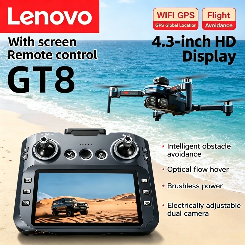 Drone Gt8 Rc - Lenovo GT8 8K GPS Drone Profesyonel
