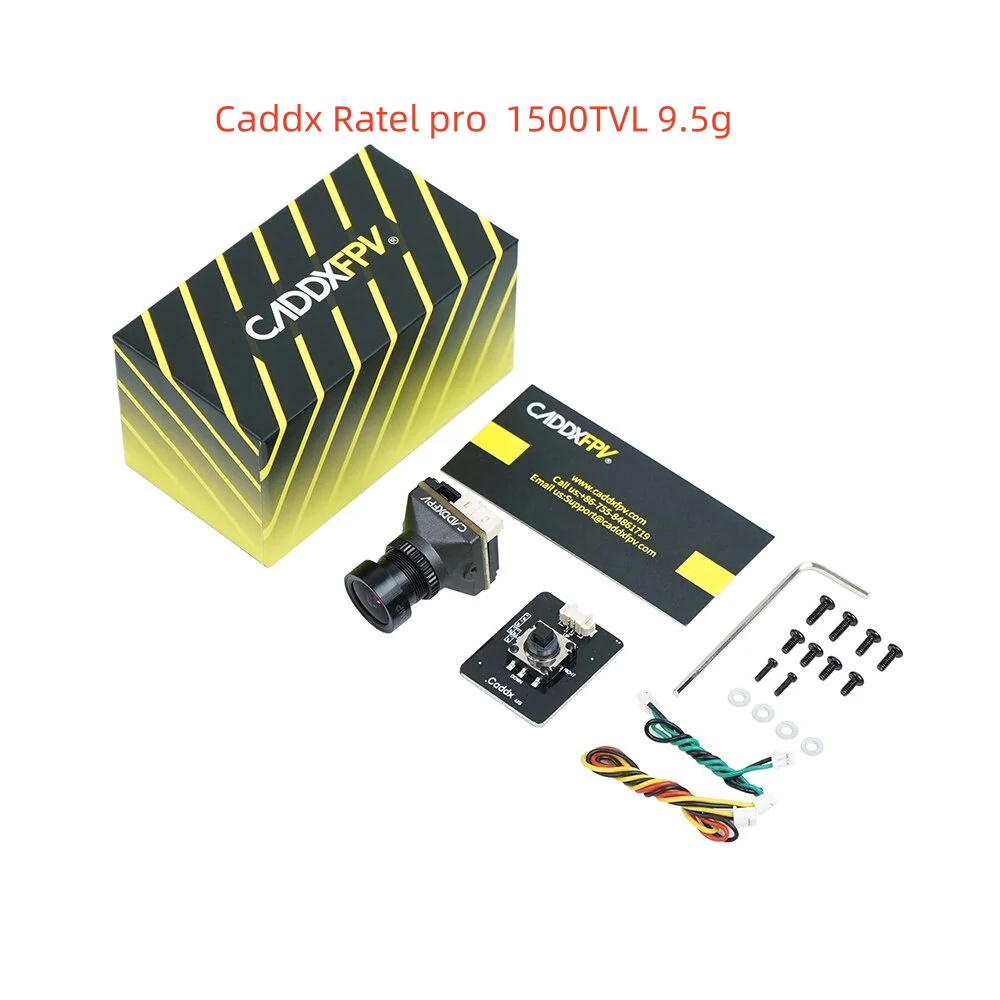 Fpv Camera Cmos - CADDX Ratel Pro 1500TVL 9.5g Ultra