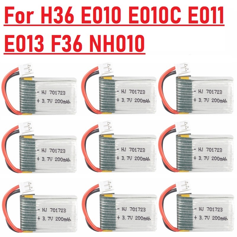 Dron Rc Quadcopter - 1-20 adet 3.7v 200mah 701723 LIPO