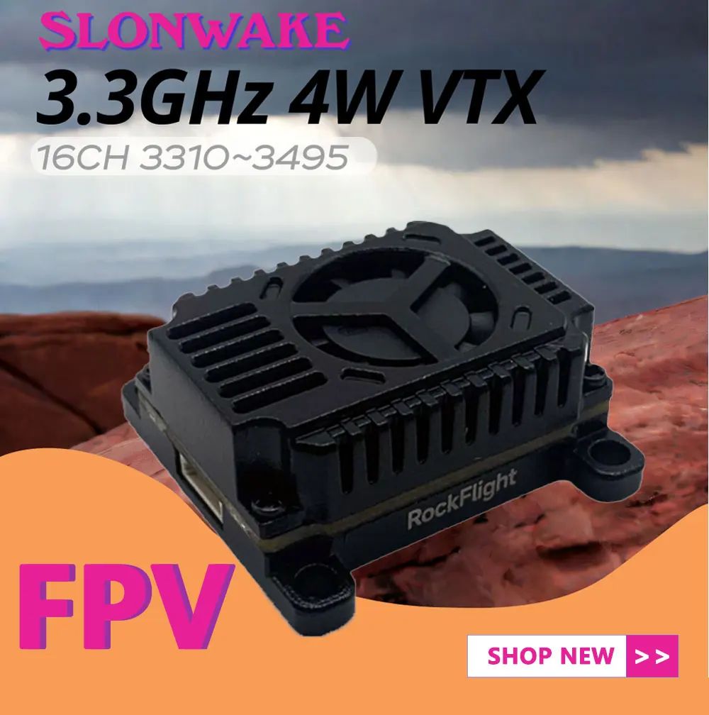 SLONWAKE FPV 3.3G 16CH 4000mW  - Drone With Rc Remote incelemesi ve fiyatı