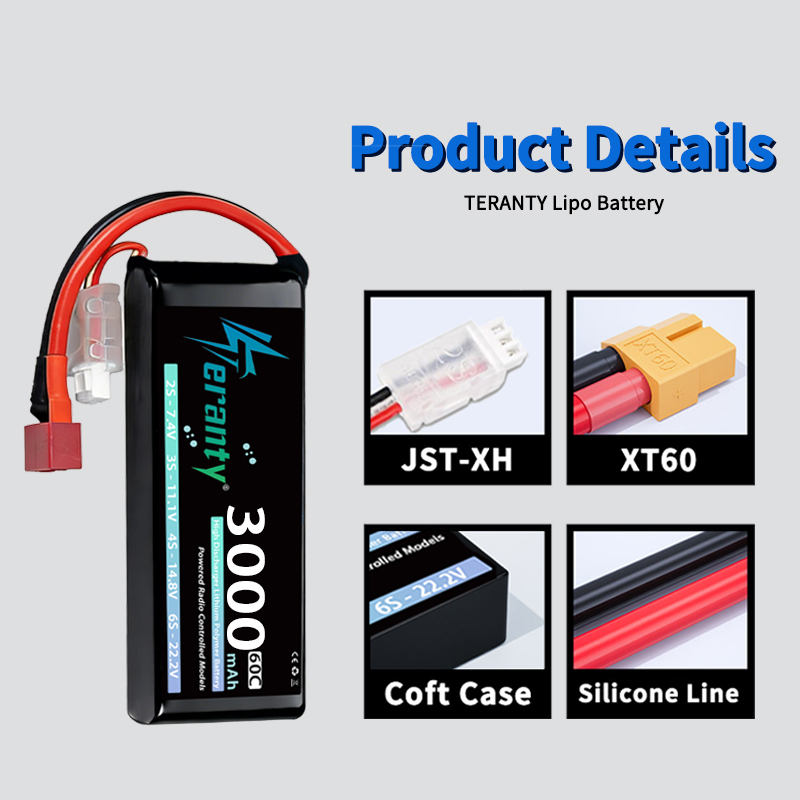 TERANTY 2S 3000mAh Lipo Pil 7. - Drone Rc Board incelemesi ve fiyatı