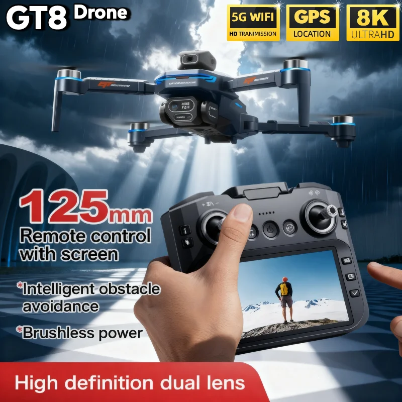 LSRC GT8 Drone 4K Profesyonel  - Drone Gt8 Rc incelemesi ve fiyatı