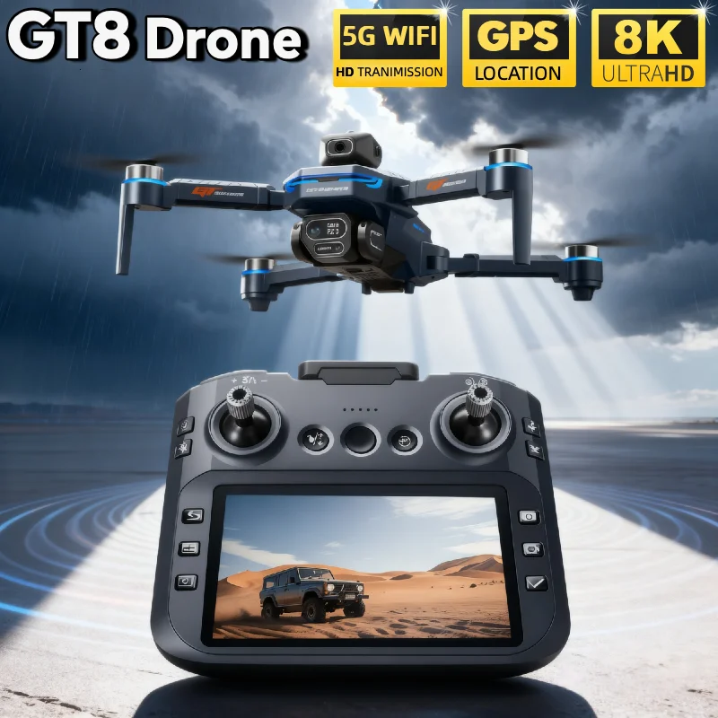LSRC GT8 Drone 4K Profesyonel  - Drone Gt8 Rc incelemesi ve fiyatı