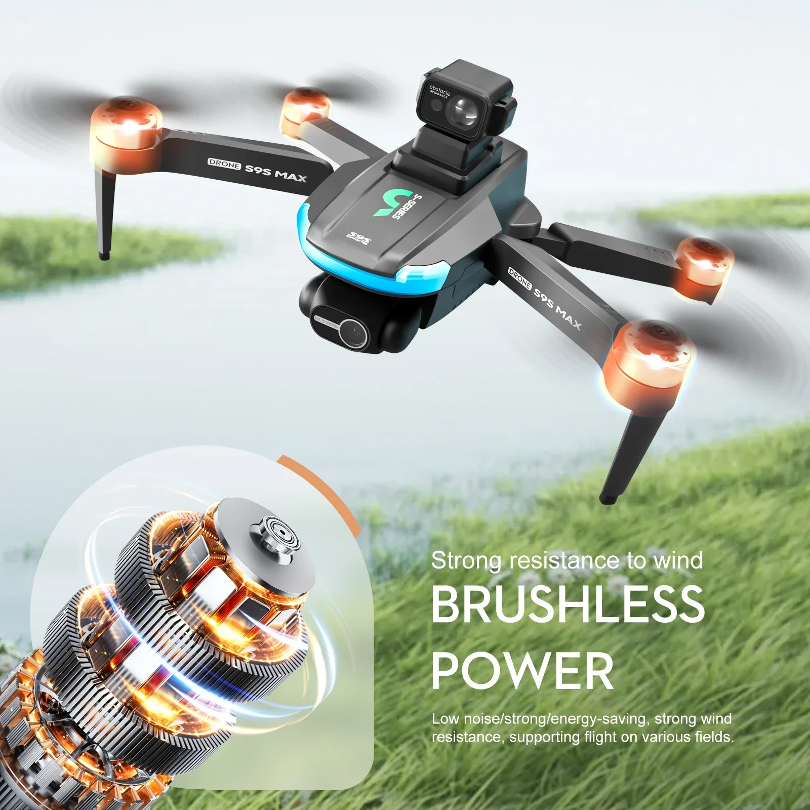 YENI S9S MAX MINI Drone 4K 2 E - Dron Rc Quadcopter incelemesi ve fiyatı
