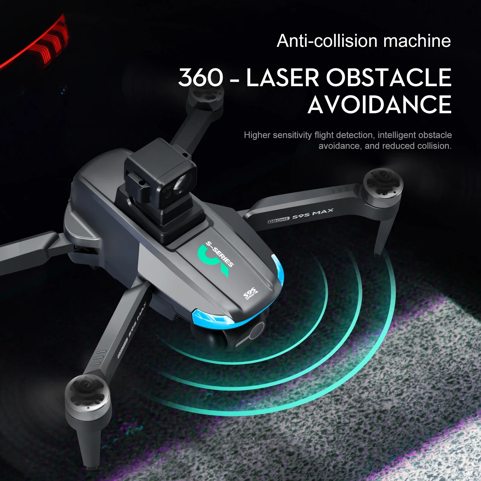 YENI S9S MAX MINI Drone 4K 2 E - Dron Rc Quadcopter incelemesi ve fiyatı