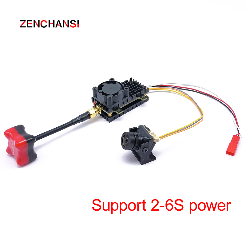 5.8G 2W Verici 2000mW VTX başl - Fpv Camera Cmos incelemesi ve fiyatı