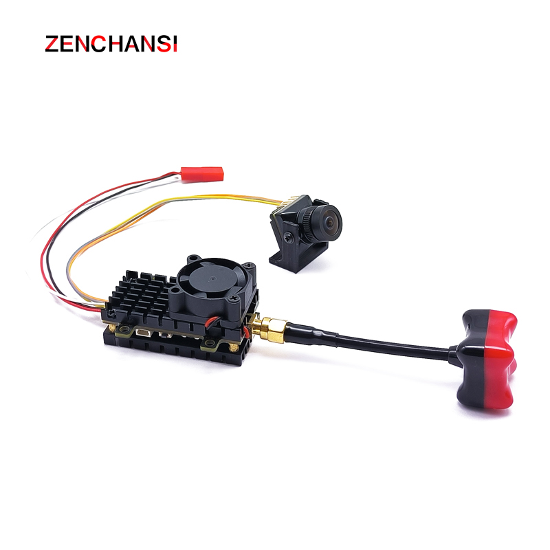5.8G 2W Verici 2000mW VTX başl - Fpv Camera Cmos incelemesi ve fiyatı