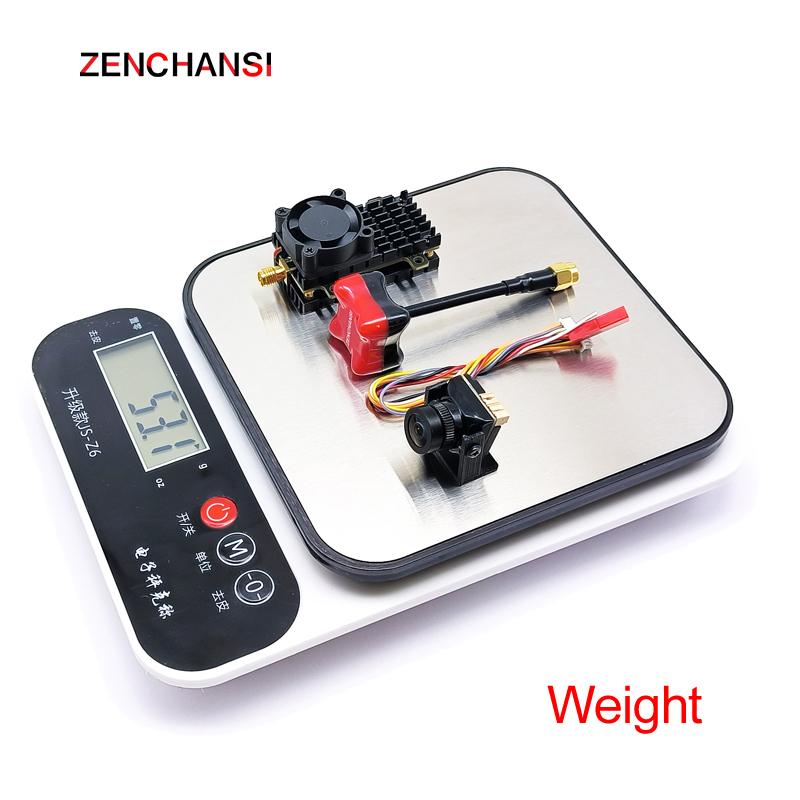 5.8G 2W Verici 2000mW VTX başl - Fpv Camera Cmos incelemesi ve fiyatı