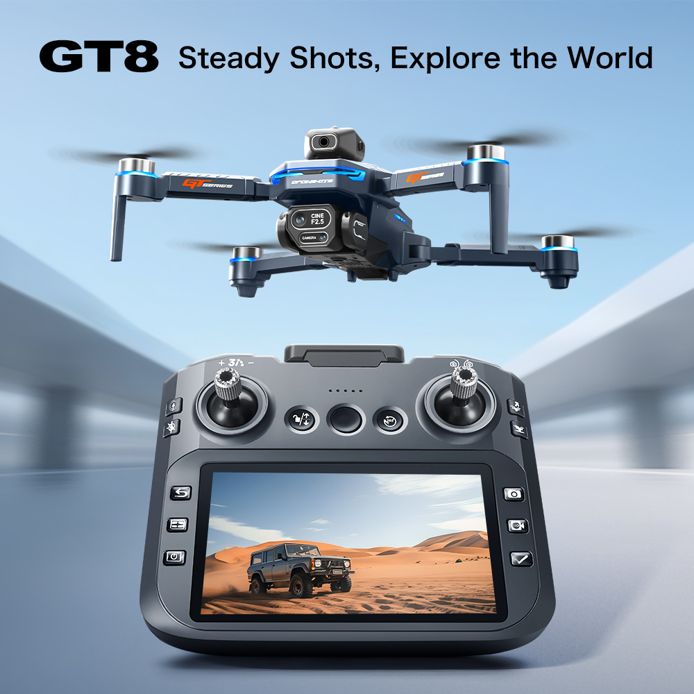 KBDFA GT8 Drone 6K HD Çift Kam - Drone Gt8 Rc incelemesi ve fiyatı