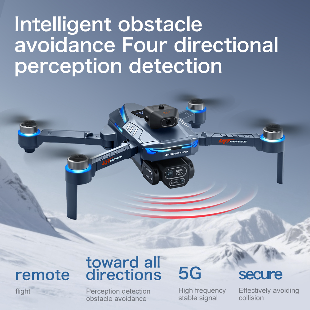 KBDFA GT8 Drone 6K HD Çift Kam - Drone Gt8 Rc incelemesi ve fiyatı