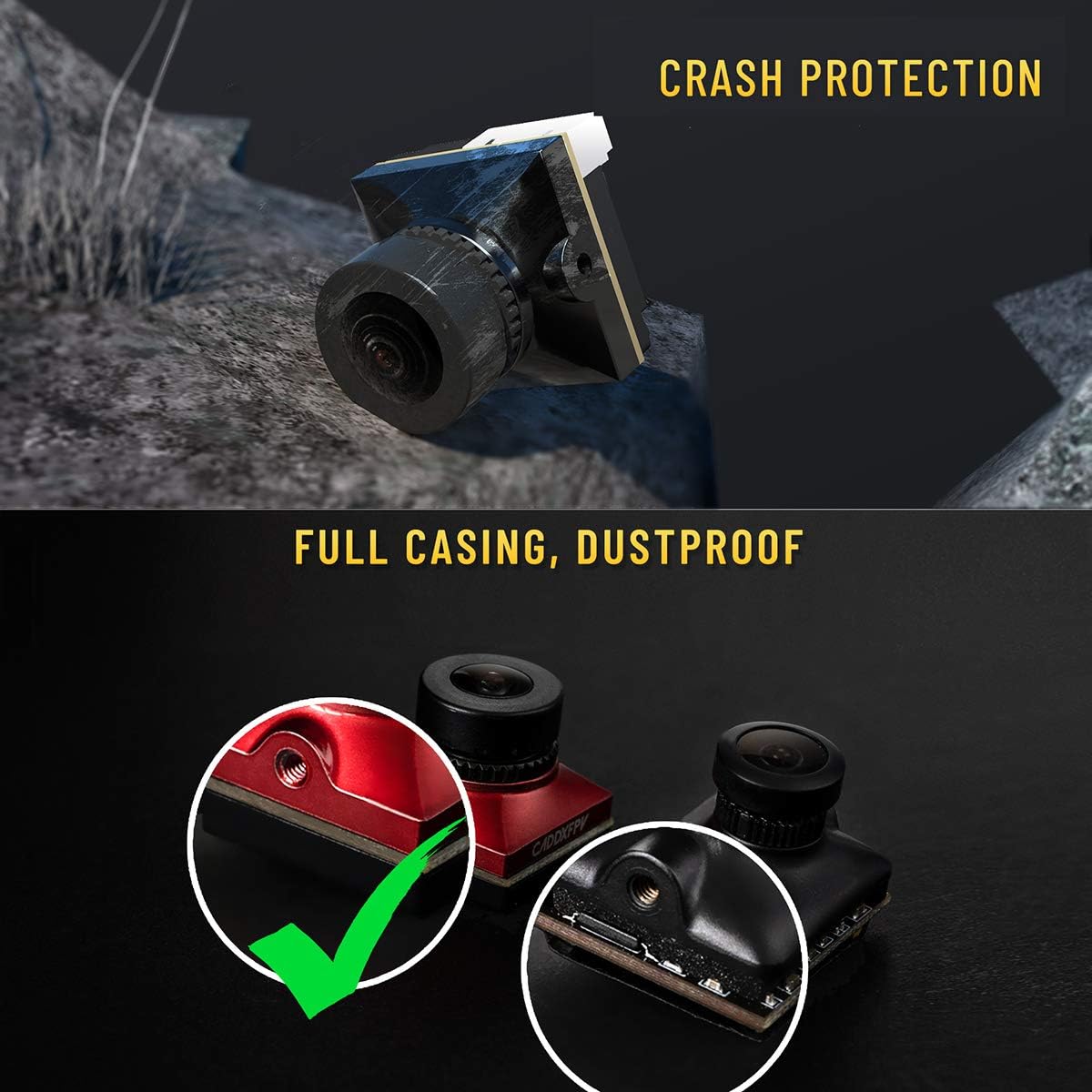 CADDX Mikro FPV Kamera Ratel 2 - Drone Rc Camera incelemesi ve fiyatı