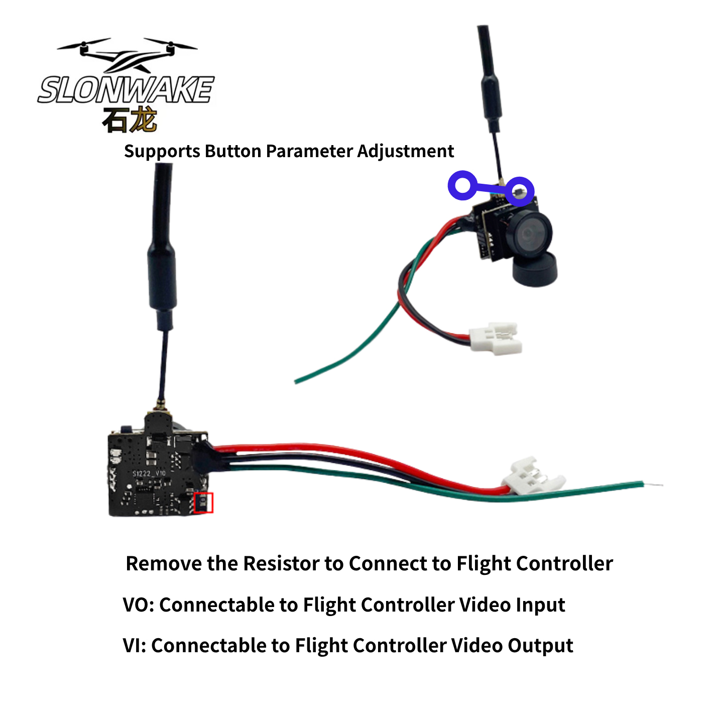SLONWAKE 5.8G Analog Video İle - Drone Rc Camera incelemesi ve fiyatı