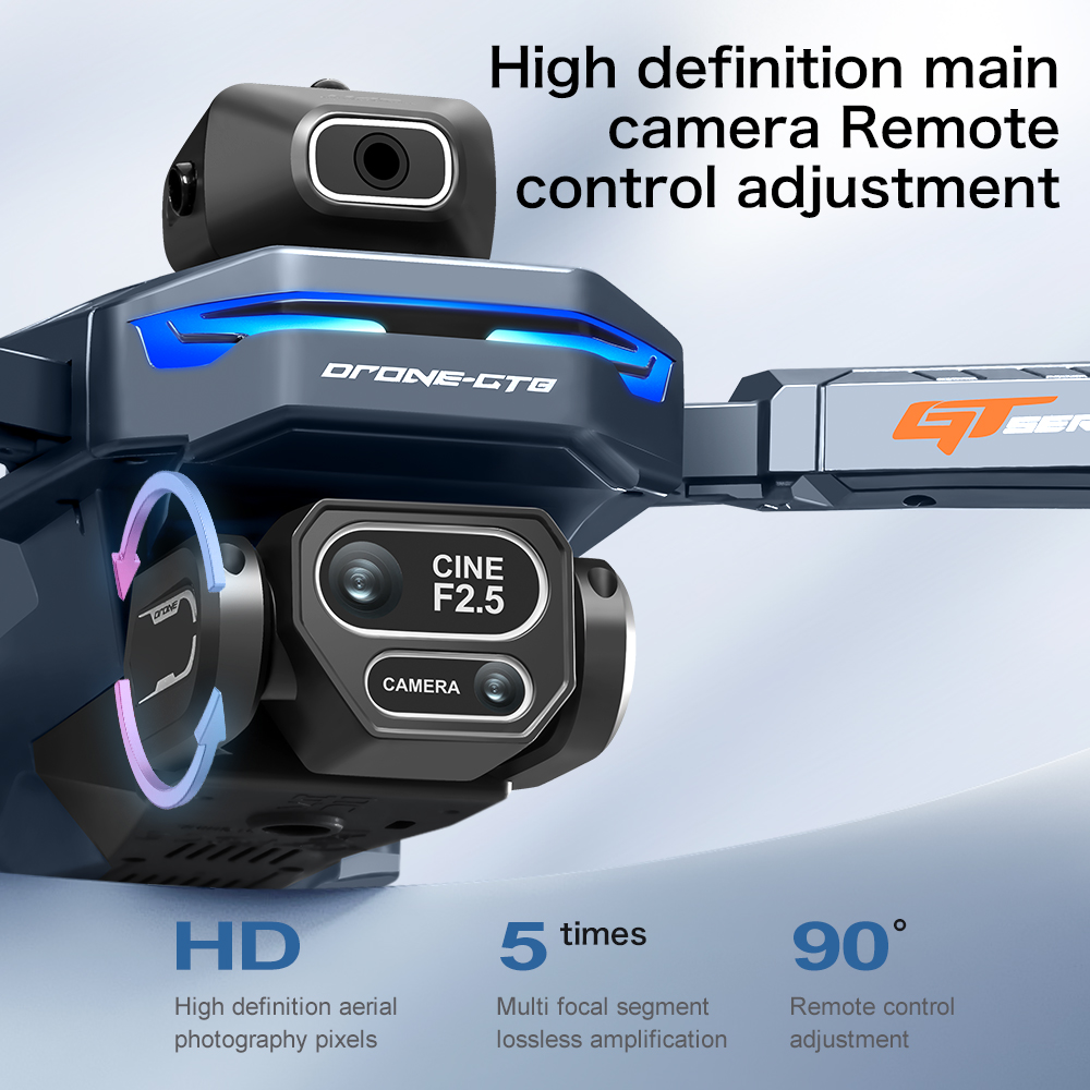 YENİ GT8 HD RC Drone 4K Profes - Drone Gt8 Rc incelemesi ve fiyatı