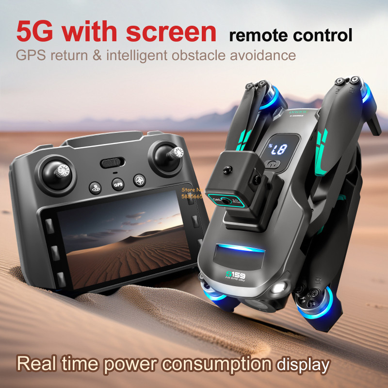8K Çift Kamera 5G WIFI FPV Uza - Dron Rc Quadcopter incelemesi ve fiyatı