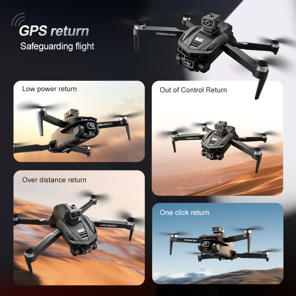 V168 PRO Max GPS Drone 8K Prof - Dron Rc Quadcopter incelemesi ve fiyatı