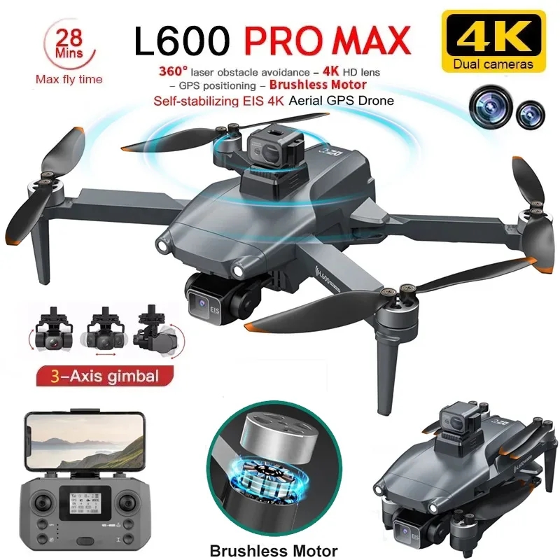 L600 PRO MAX GPS Drone Profesy - Drone Rc Team City incelemesi ve fiyatı