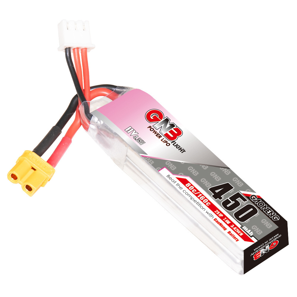GNB LiPo Pil HV 2S 7.6V 450mAh - Drone Rc Board incelemesi ve fiyatı