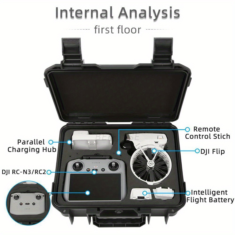 DJI Flip için Sert Kabuklu Sak - Drone Rc N3 incelemesi ve fiyatı