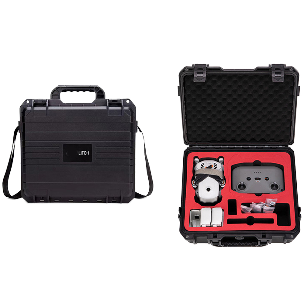 Su geçirmez sert taşıma çantas - Drone X1 Rc incelemesi ve fiyatı
