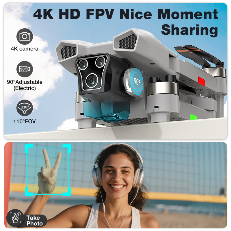 YENİ Sıcak L017 Pro Drone Fırç - Drone Rc Team City incelemesi ve fiyatı