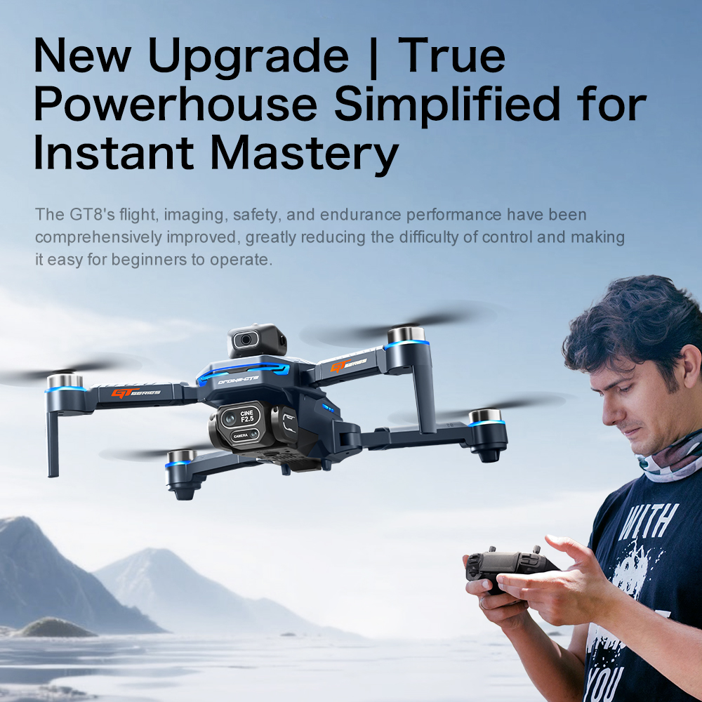 2026 Yeni GT8 Drone 8K Profesy - Drone Gt8 Rc incelemesi ve fiyatı