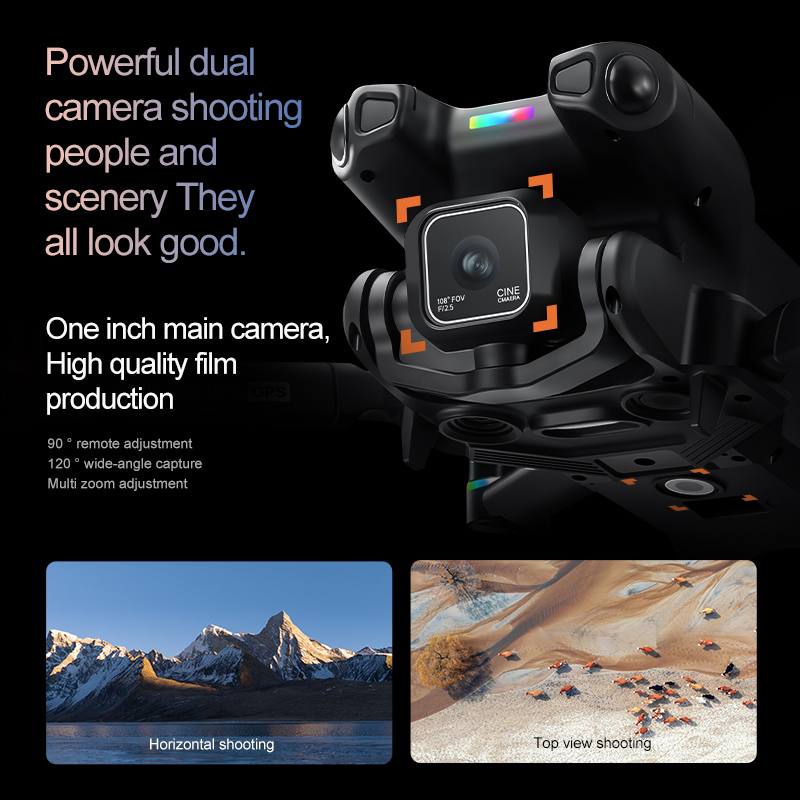 Yeni K900 MAX GPS Drone Kamera - Fpv Camera Cmos incelemesi ve fiyatı